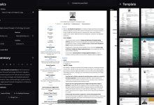 Reactive Resume:支持多语言、多模板的开源免费简历生成器-首席AI分享圈