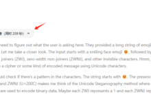 Just typing an emoji will drive DeepSeek-R1 crazy... -Chief AI Sharing Circle