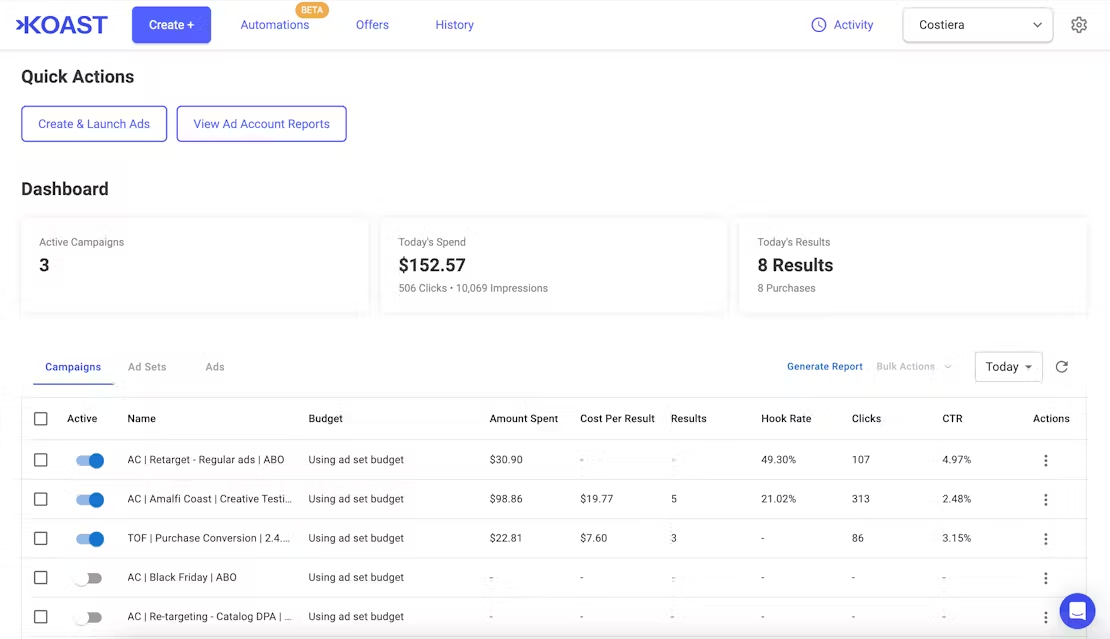 Koast.ai：使用AI快速管理和优化Meta广告的工具-1