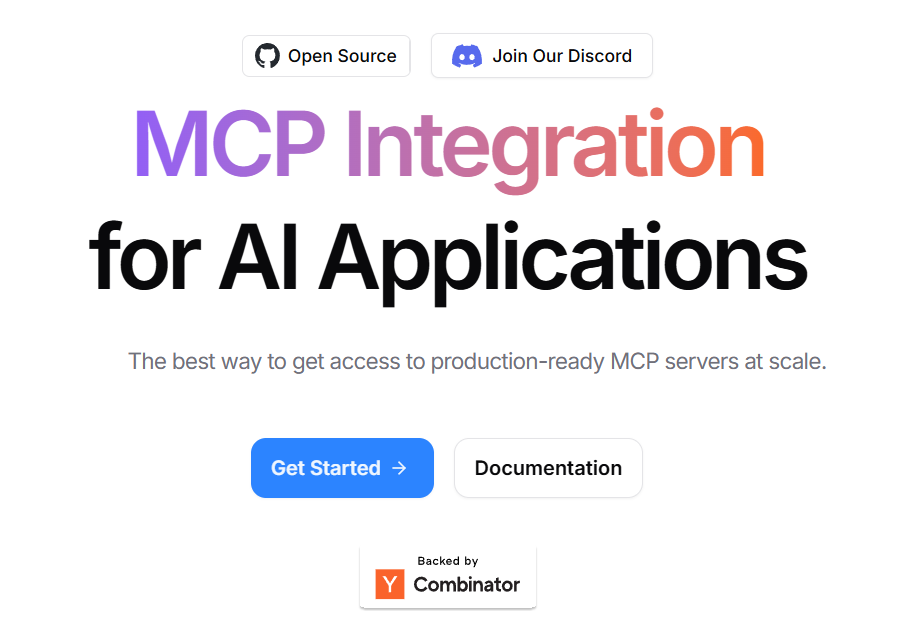 Klavis AI：面向AI应用的模型上下文协议（MCP）集成工具-1