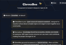 CleverBee:开源AI研究助手,生成引证研究报告-首席AI分享圈